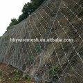 SNS slope rope netting Slope protection system factory rockfall protection netting